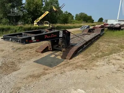 Used 2015 PROLINE _UNKNOWN_ Lowboy Trailers Iowa US | Kading Ag #1501624