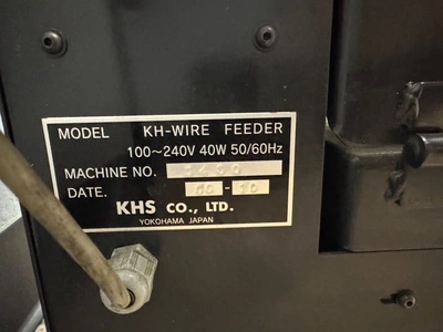 2000 SODICK KH-WIRE FEEDER Accessories, Large Wire Spoolers | Edge Machine Tools, Inc (3)