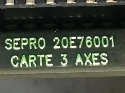 USED SEPRO ROBOTIQUE 20E76001
