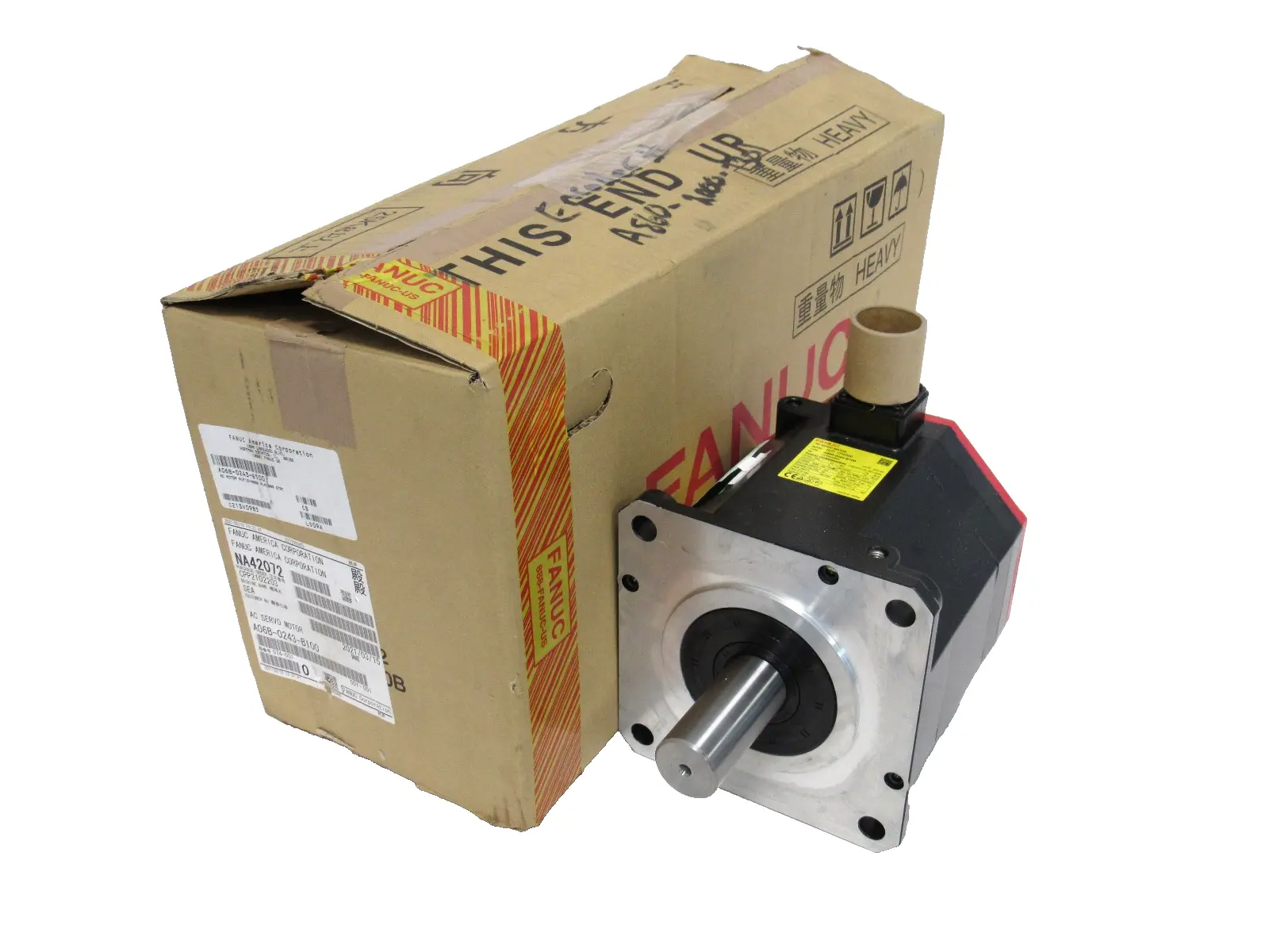 NEW FANUC A06B-0243-B100 SERVO MOTOR A860-2000-T301 A06B0243B100