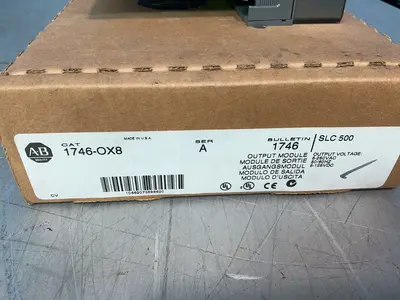 Used ALLENBRADLEY 1746OX8 PLC Input & Output Ohio US | HGR 24 #1485364