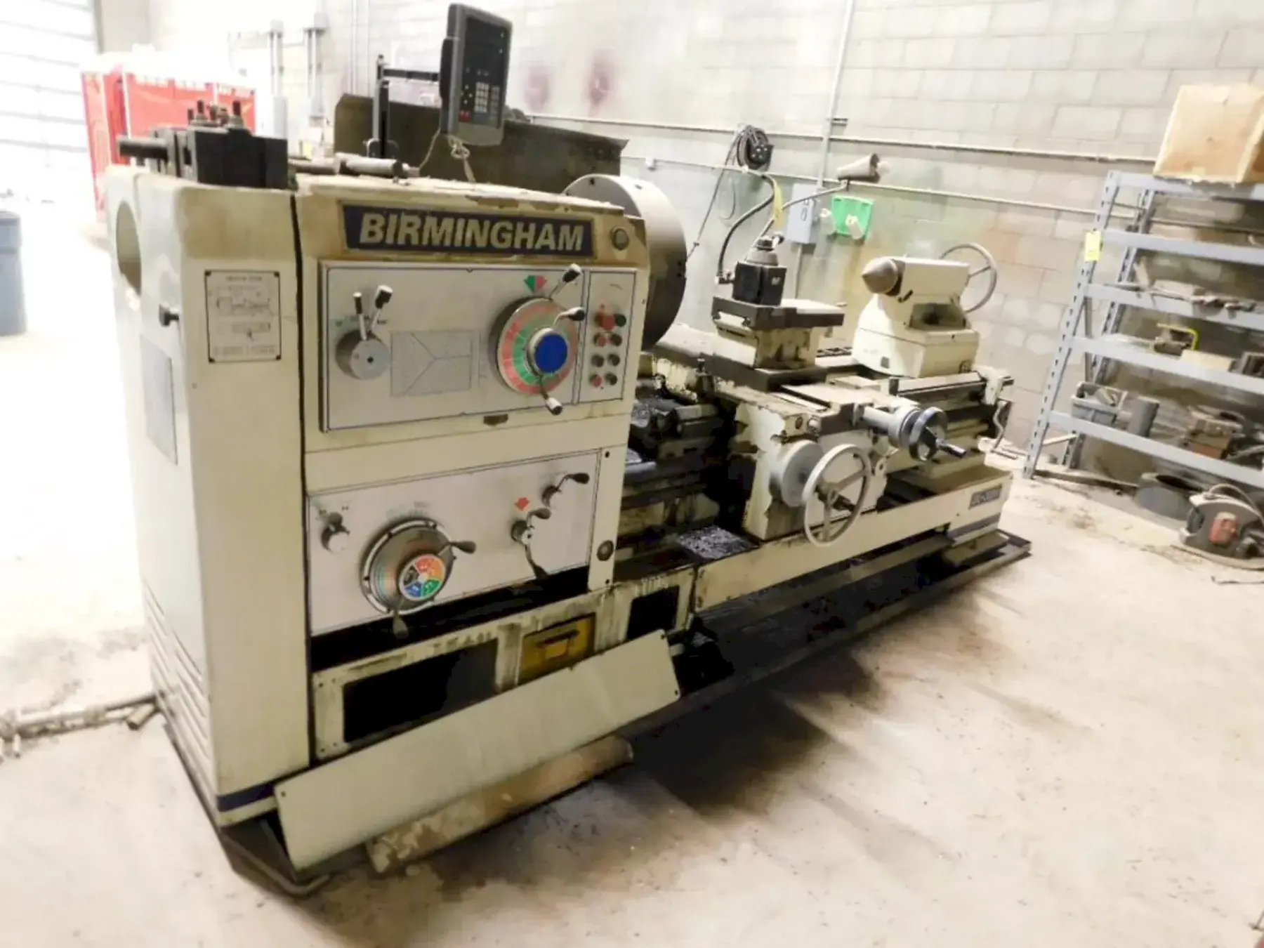 32" X 60" BIRMINGHAM MODEL #DL3260 GAP BED ENGINE LATHE 2006 5" HOLE : YOBRO #25339