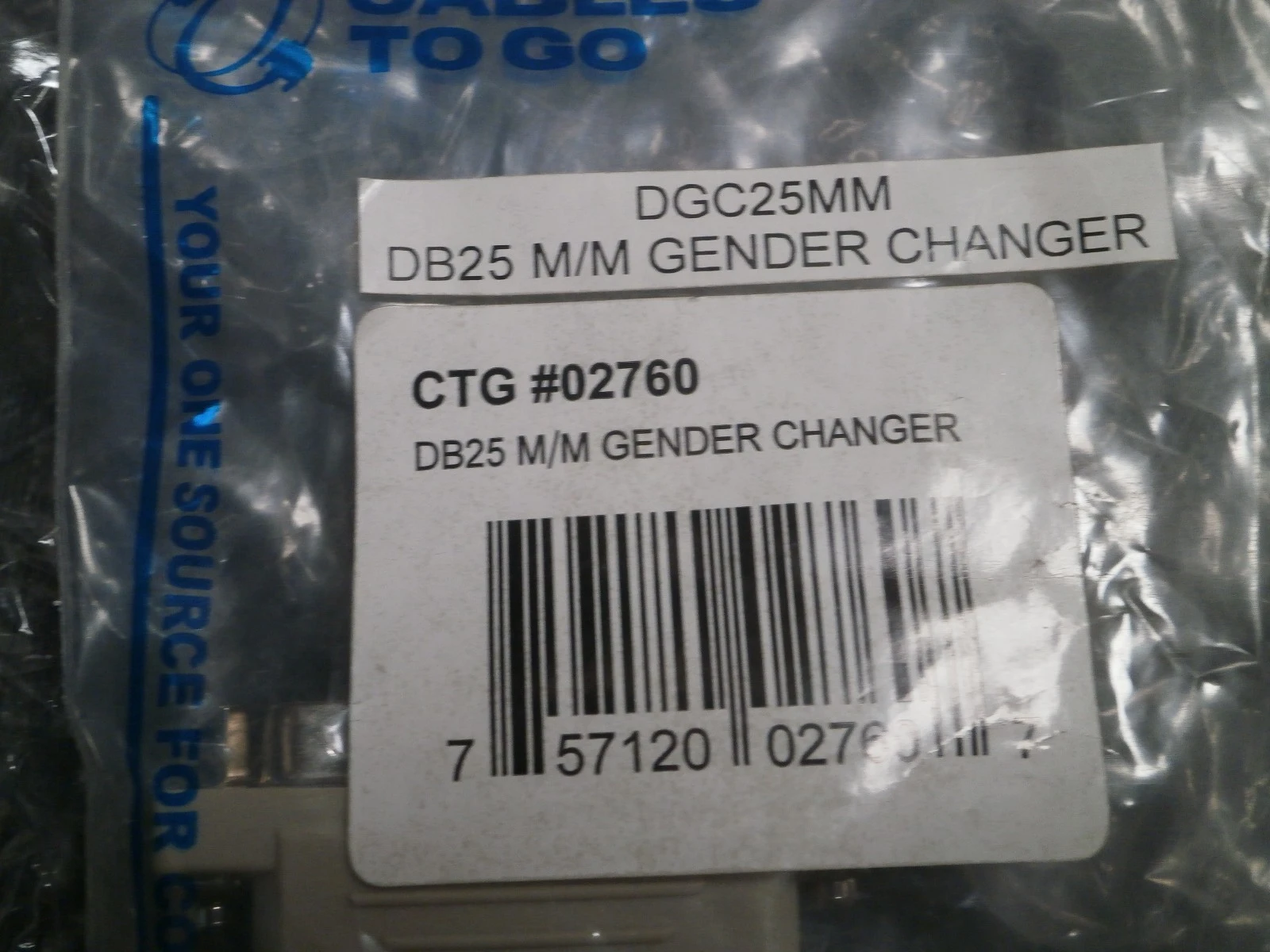 NEW Cable To Go 10182