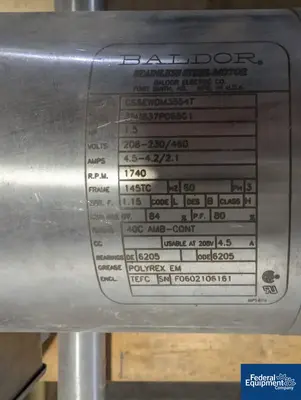USED SEEPEX 2" Seepex Progresive Cavity Pump