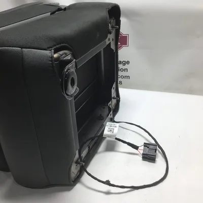 Dodge Front Center Jump Seat Console Black Grey Cloth
