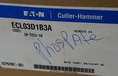 NEW EATON / CUTLER HAMMER ECL03D1B3A LIGHTING CONTACTOR