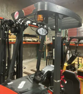 Used 2020 LINDE E18S 3-Wheel Stand up Electric Counterbalance Forklifts Pennsylvania US | National Lift Equipment #1381991