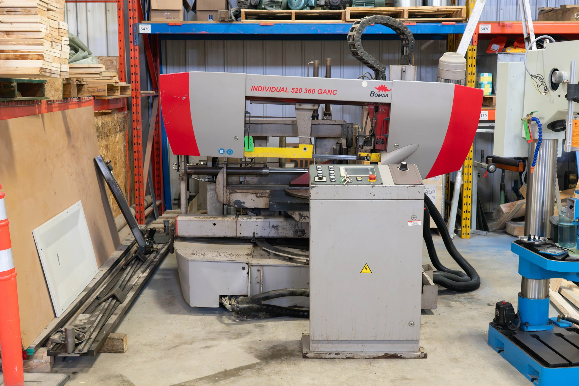 Used BOMAR PRE-OWNED BOMAR HORIZONTAL BANDSAW Horizontal Band Saws Manitoba CA | Empire Machinery & Tools Ltd. #1359890