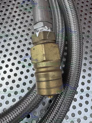 Unbranded Stainless Steel Braided Hose 130" w/ Quick Connect Fitting
