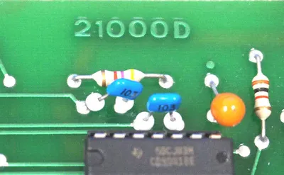 LABEL SENS 21000D CONTROL MODULE REPAIRED