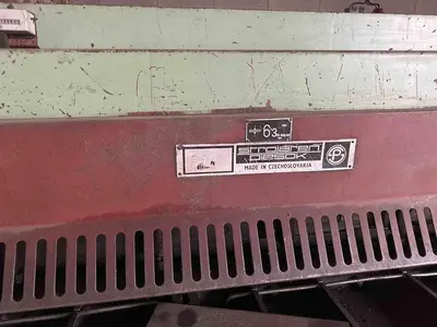 Used PIESOK 2000/6.3 Power Squaring Shears (Inch) CZ | Amaron s.r.o. #1445038