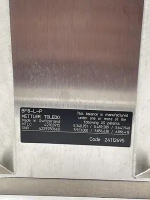 Used METLAR TOLEDO METLAR TOLEDO BF8-L-P Transducers | ND Industrial Surplus #1225131