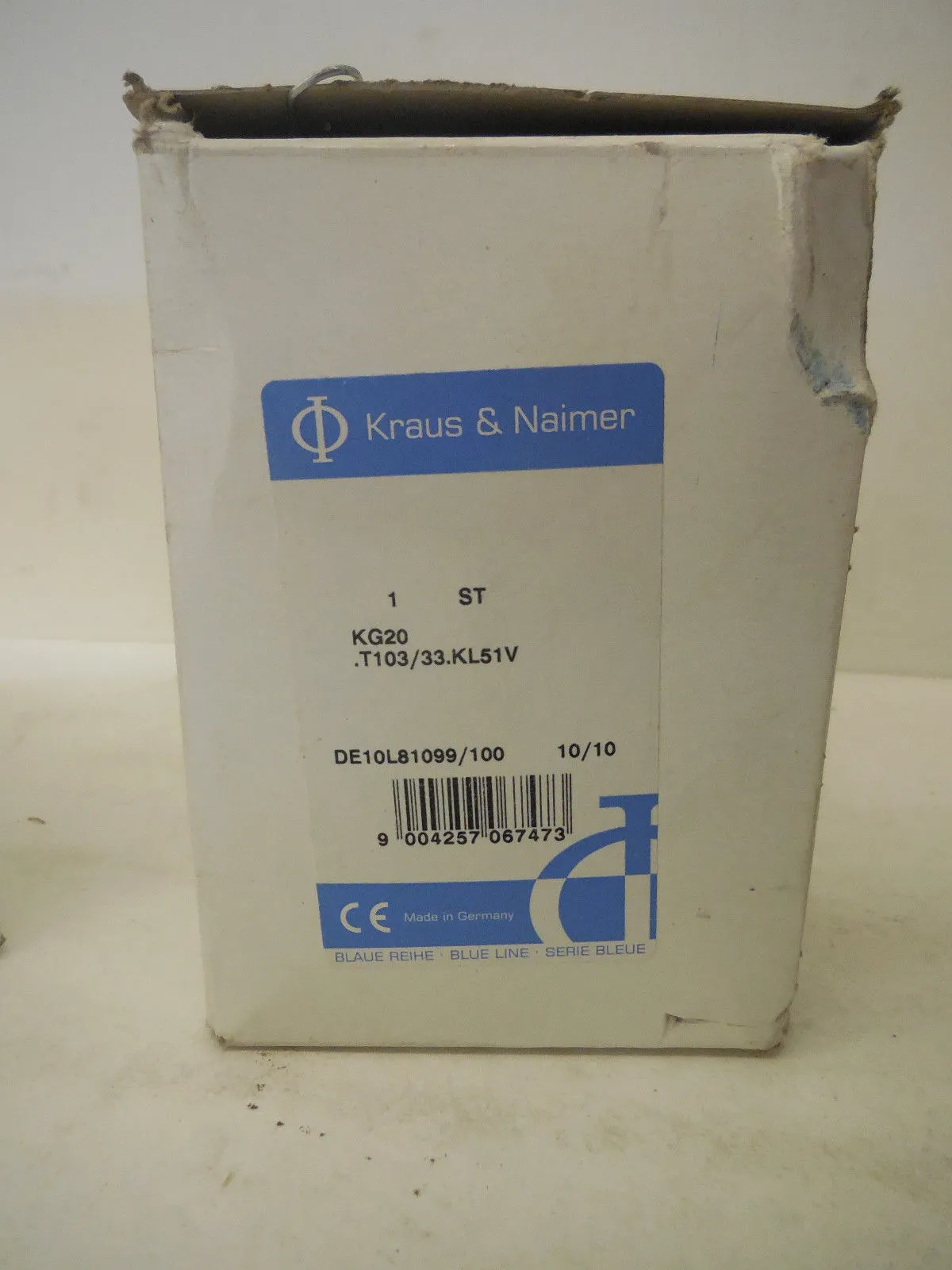 NEW KRAUS & NAIMER KG20.T103/33.KL51V SWITCH KG20T10333KL51V