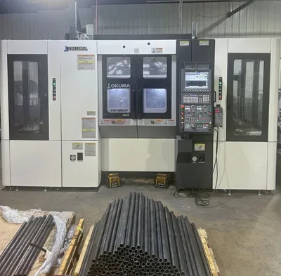 2018 OKUMA 2SP-2500H CNC Spiral Milling Lathe | Midstate Machinery (1)