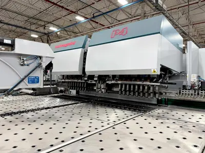 Used 2022 SALVAGNINI P4 AUTOMATIC PANEL BENDER Panel Benders Illinois US | Machine Factory Outlet #1424549