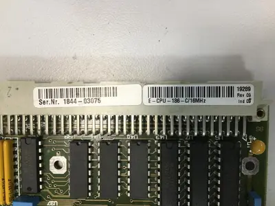 USED KEBA E-CPU-186-C D1844A-1