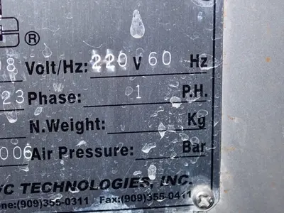 Used 2006 CVC CVC1208 Chemical & Process Equipment Ohio US | HGR 24 #870670