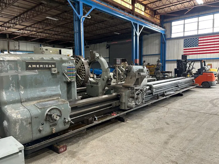 Used 1965 AMERICAN Style J Engine Lathes Illinois US | Belmont Machinery Company #299961