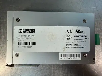 Phoenix ContacT 2891152 Fl Switch Sfn 5tx Industrial Ethernet SW. (4.1.3)