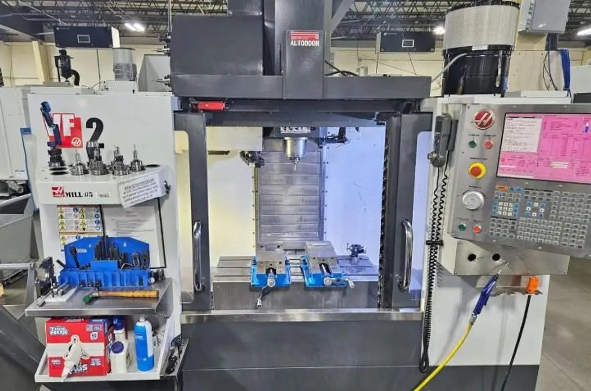 2012 Haas VF-2, WIPS Renishaw Tool & Part Probe, Programmable Coolant, Remote Jog Handle, 15k rpm Spindle, 4th/5th Axis Drive & Wiring, Rigid Tapping