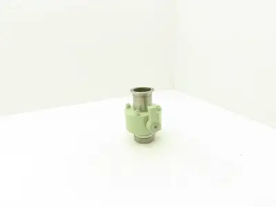 NA NA 2" Butterfly Valve Manuel 2-1/2" Flange & 2-3/8" Smooth Coupler SS Tube