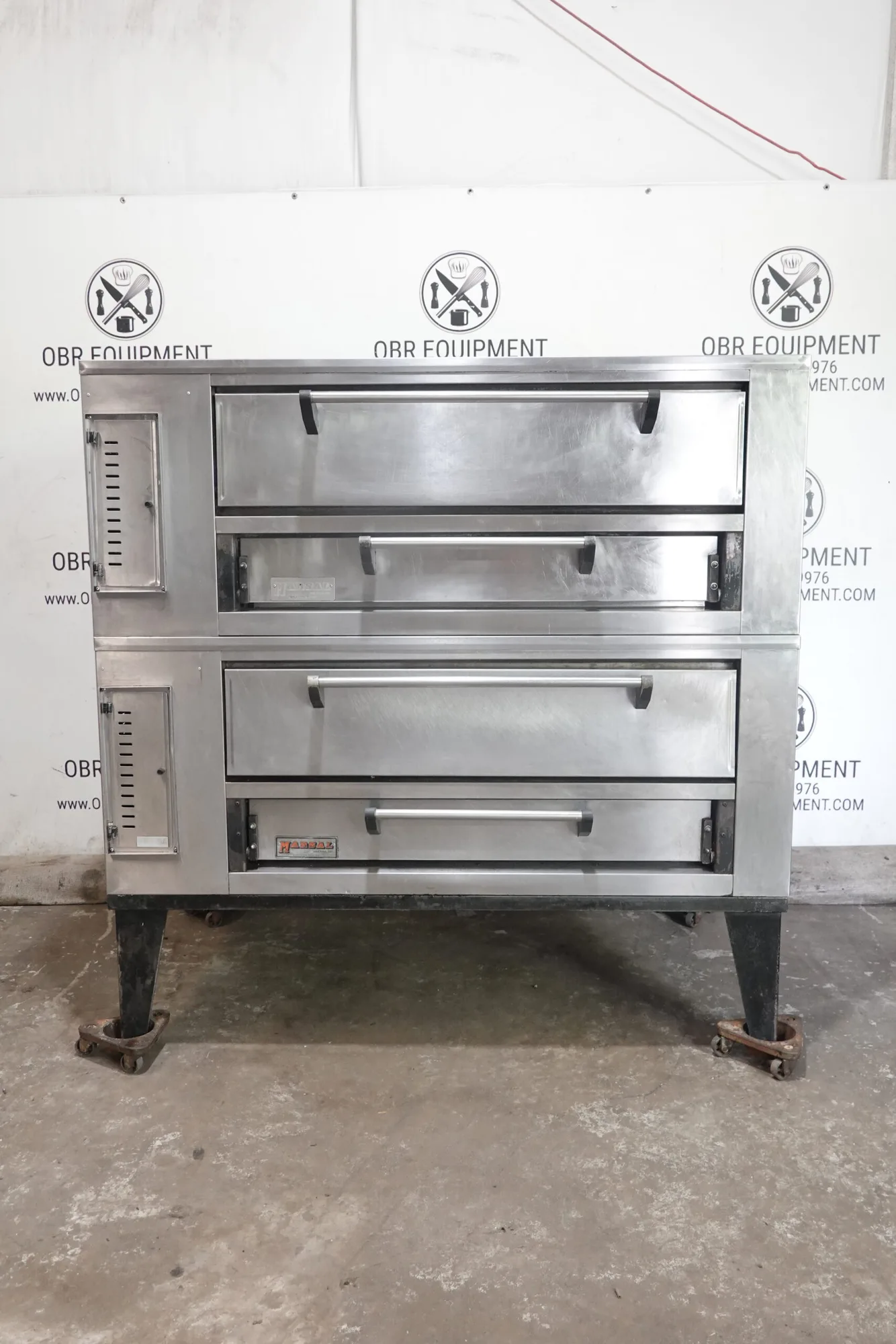 MARSAL NATURAL GAS DOUBLE DECK PIZZA OVEN MODEL SD448