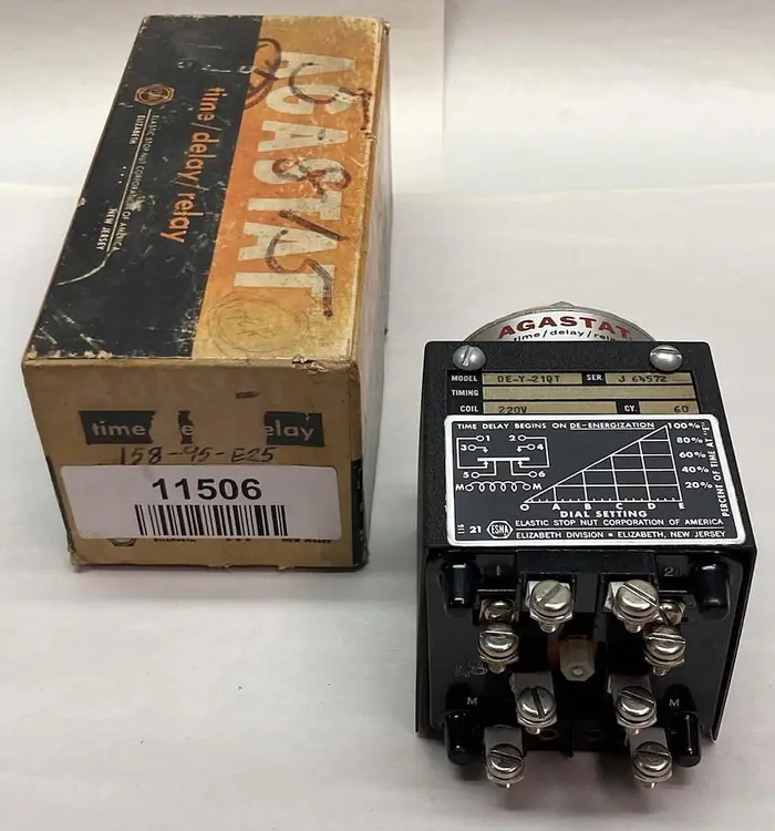 New | in-Stock AGASTAT DE-Y-210T Miscellaneous Equipment (Electrical & Power) Ohio US | Surplus Asset Holdings #1208946