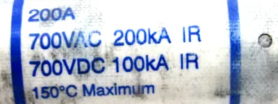 NEW LOT OF 2 FERRAZ SHAWMUT A70QS200-4K SEMI CONDUCTOR FUSE MERSEN A70QS2004K