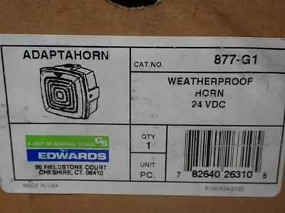 New | in-Stock EDWARDS 877G1 Safety Products (Other) Ohio US | HGR 24 #872918