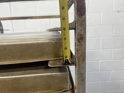 Roll-In Double Oven Rack with Pans