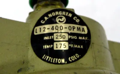 NEW NORGREN L12-400-0PMA LUBRICATOR L124000PMA