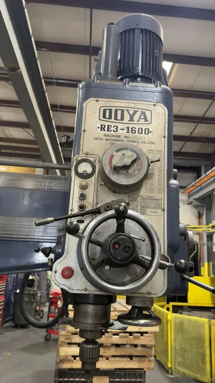 OOYA RE3-1600 Radial Drills | T.R. Wigglesworth Machinery Co.