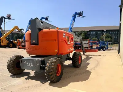 Used 2017 SKYJACK SJ63AJ Articulating Boom Lifts Texas US | Adcock Equipment USA #1524601