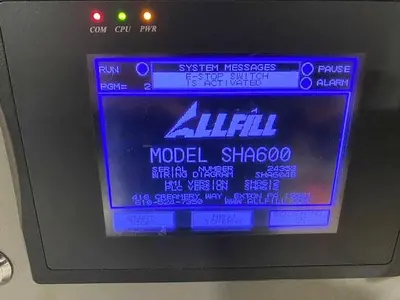 USED ALL-FILL INC. SHA600 (B-600)