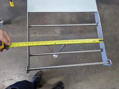 Custom 10' Conveyor with Removable Packaging Tables