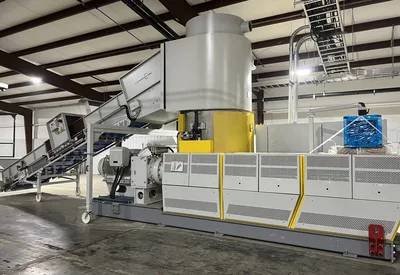 NGR Plastic Recycling Pelletizing System Model C: GRAN 165-170 V HD