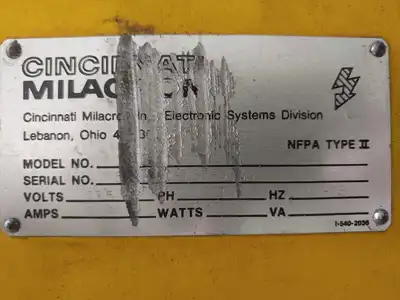 USED CINCINNATI MILACRON 650-20 PL