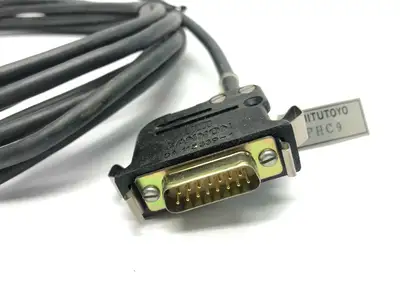 USED MITUTOYO CONTROL CONNECTOR CABLE