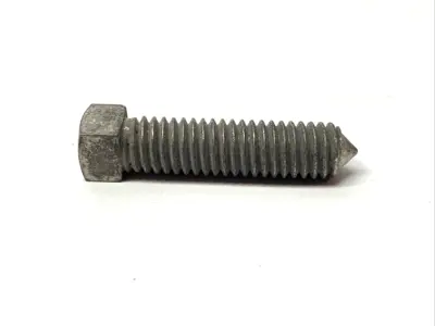 Used Unistrut Electro-Galvanized Cone Point Screw 3/8" x 1-1/2" PKG OF 17 Nuts & Screws Michigan US | Maverick Industrial Sales #1507219