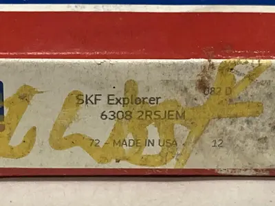 New | in-Stock SKF 6308 2RSJEM Bearings | Surplus Asset Holdings #1199999