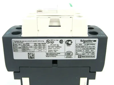 NEW SCHNEIDER ELECTRIC LC1D38BD CONTACTOR