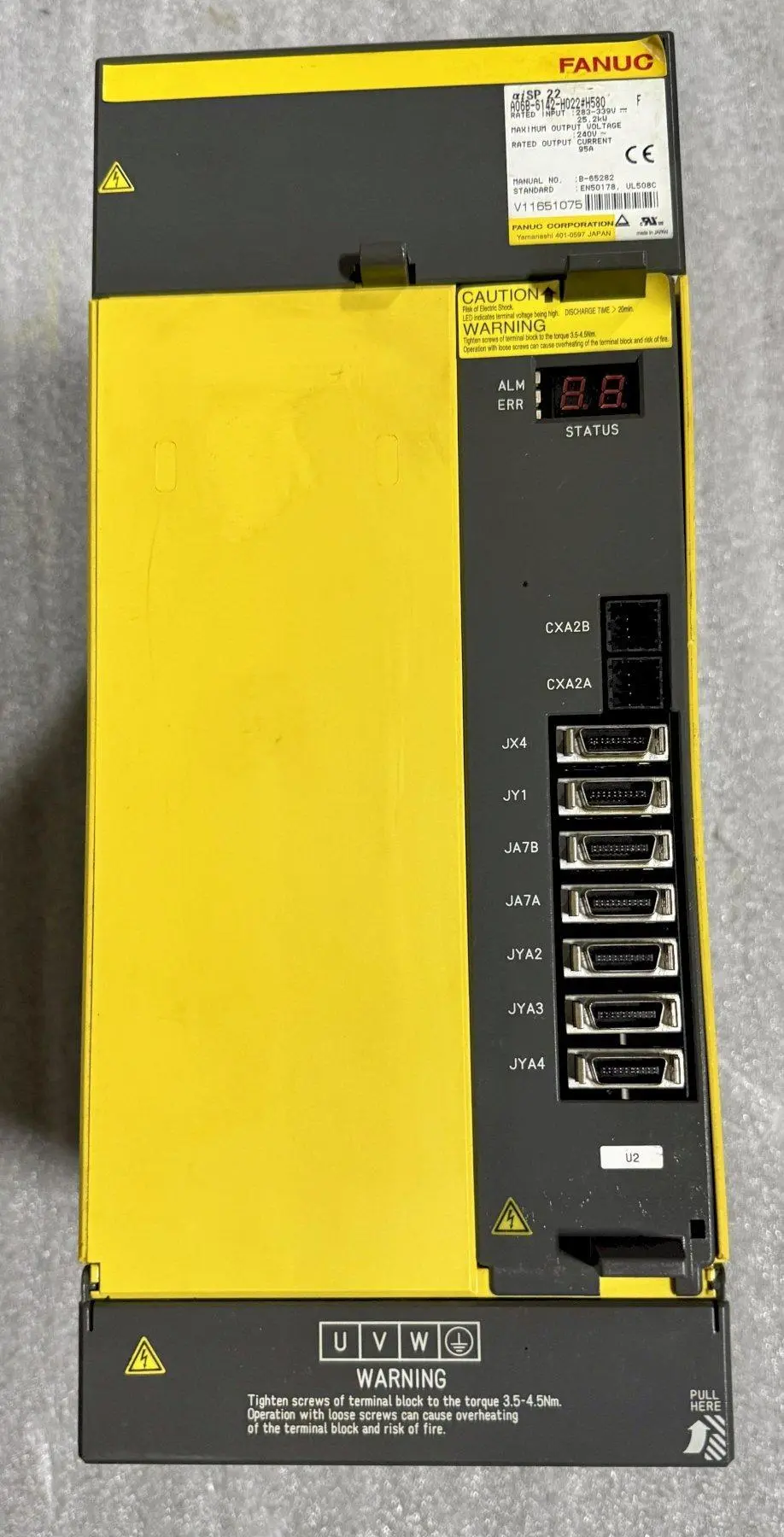 USED Fanuc A06B-6142-H022#H580