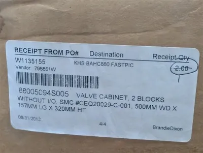 SMC CEQ20029-C-001 Valve Manifold Cabinet Assembly EX600 EX260 New NIB