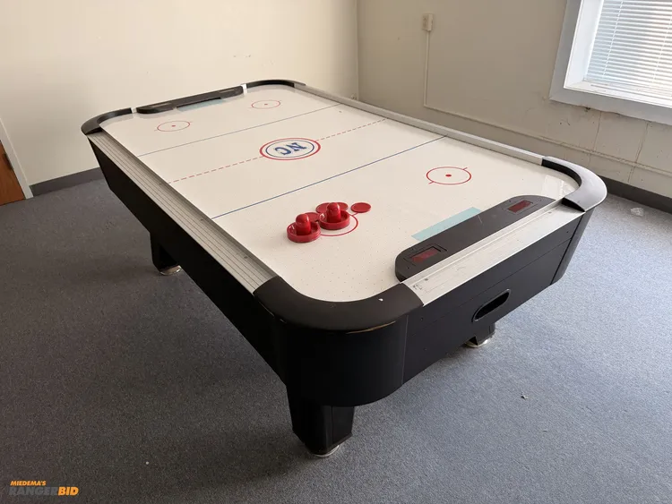 Used NC AIR HOCKEY TABLE WITH PUCKS AND PUSHERS Arcade/Entertainment Michigan US | Miedema Asset Management Group #1357552