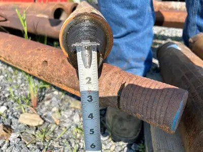 Used AFTERMARKET 46" CABLE TOOL CHISEL BIT Other Cutting Tools Pennsylvania US | East West Machinery & Drilling #1417498