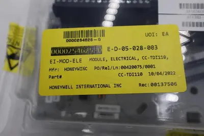 HONEYWELL 51308386-175 CC-TDIL01 DIGITAL INPUT IOTA BOARD 24V DI IOM NEW #G188A