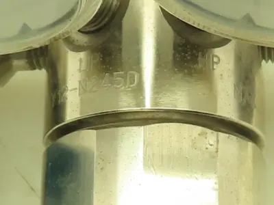Airgas Y12-N245D High Purity Brass Two-Stage Gas Regulator