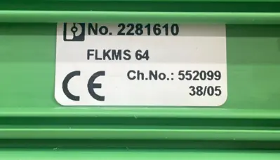 NEW PHOENIX CONTACT FLKMS-64 INTERFACE MODULE FLKMS64