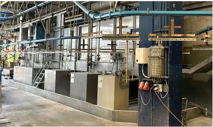 Used 1997 OMT OTTO MÜLLER COMPLETE LINE FOR AUTOMATIC POWDER COATING Paint Systems & Equipment Including Powder Coating Lines | UCY Industrial GmbH #386086