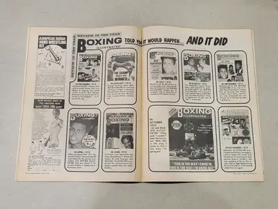 USED BOXING MARCH 1975